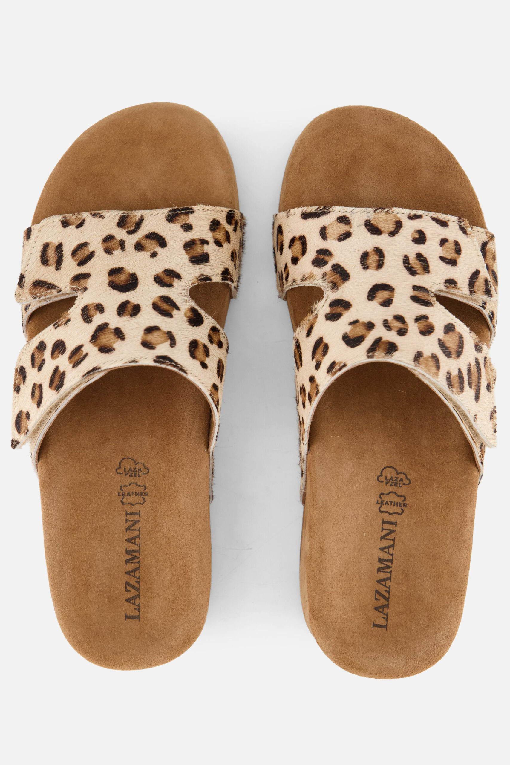 Lazamani Slippers Leopard bruin Synthetisch - Image 3