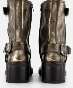 Alternative view of Lazamani Vintage Biker boots zilver Leer