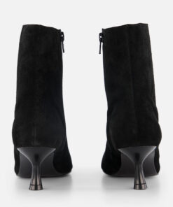 Alternative view of Linea Zeta Enkellaarsjes zwart Suede
