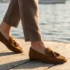 Linea Zeta Loafer Cognac Suède