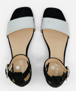 Alternative view of Linea Zeta Sandalen zwart suede