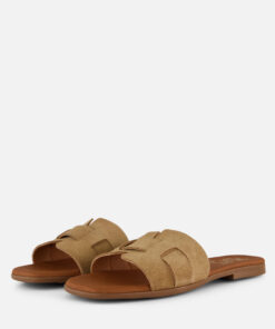 Alternative view of Oh My Sandals Slippers beige Suede