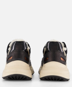 Alternative view of PS Poelman Sneakers Metallic zwart Leer