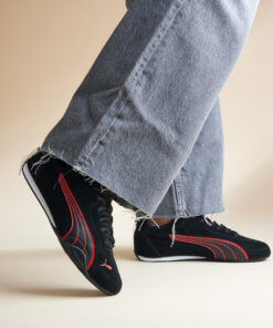 Puma Catch Sneakers zwart Suede