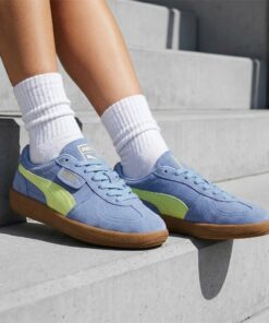 Puma Palermo Sneakers blauw Suède