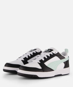 Puma Rebound v6 Low Sneakers zwart Synthetisch