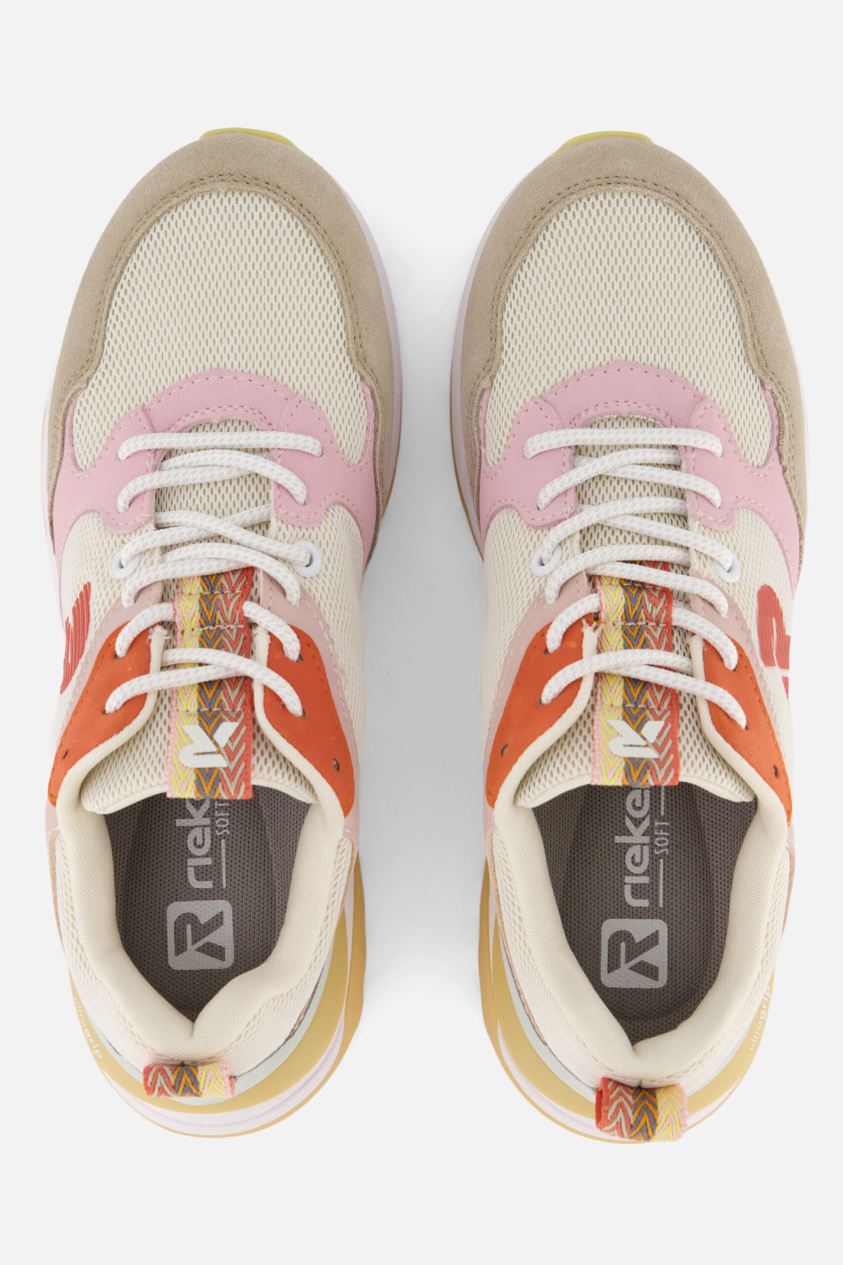 Rieker Sport Sneakers beige Synthetisch - Image 3