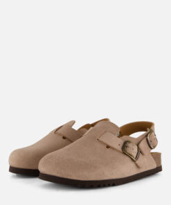 Alternative view of Scholl Fae Muiltjes Backstrap beige Suède