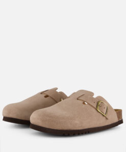Alternative view of Scholl Fae Muiltjes beige Suède