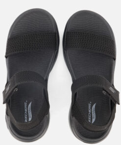 Alternative view of Skechers Go Walk Arch Fit Sandalen zwart Textiel
