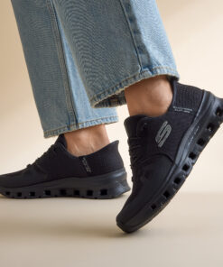 Skechers Slip-ins Glide-Step Instappers zwart