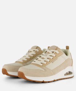 Alternative view of Skechers Uno 2 Much Fun Sneakers taupe Textiel