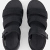 Skechers Uno Sandalen zwart Textiel - Image 3