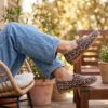 Tamaris Bootschoenen Leopard bruin Suède