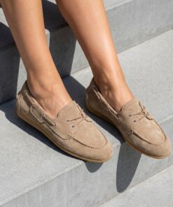 Tamaris Bootschoenen taupe Suède