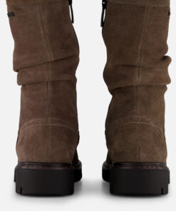 Alternative view of Tamaris Enkellaarsjes taupe Leer