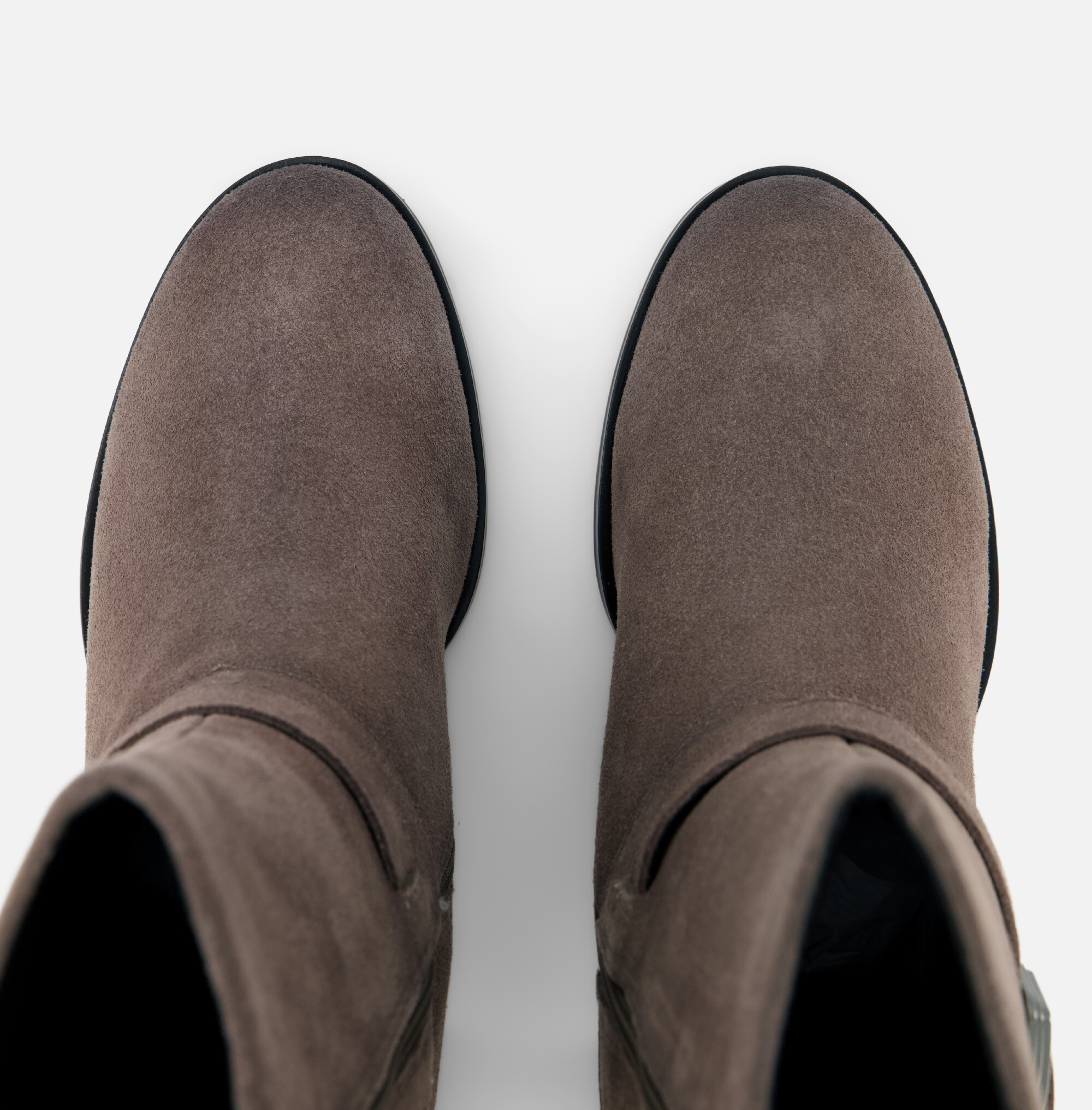 Tamaris Enkellaarsjes taupe Suede - Image 3