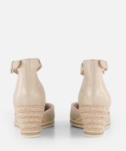 Alternative view of Tamaris Espadrilles Sleehak goud Leer