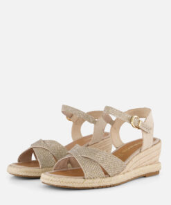Alternative view of Tamaris Espadrilles goud Textiel