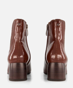 Alternative view of Tamaris Essentials Enkellaarsjes cognac Lak