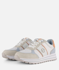 Alternative view of Tamaris Essentials Sneakers beige Textiel