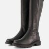 Tamaris Hoge laarzen Stretch zwart Leer