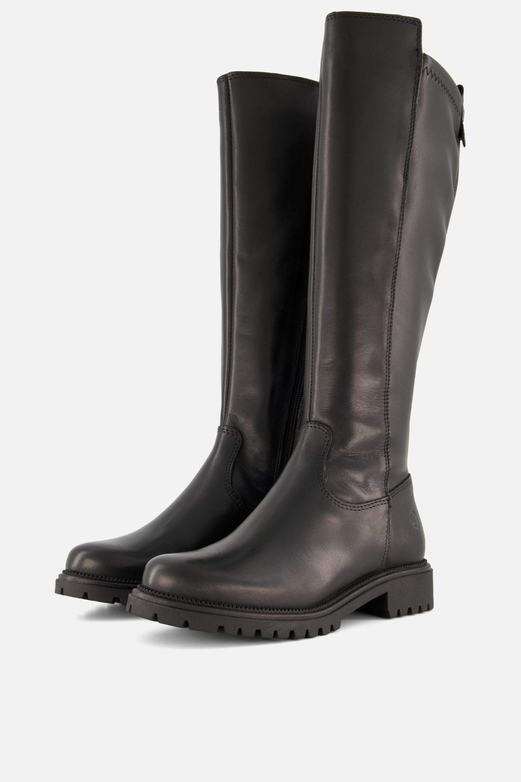 Tamaris Hoge laarzen Stretch zwart Leer