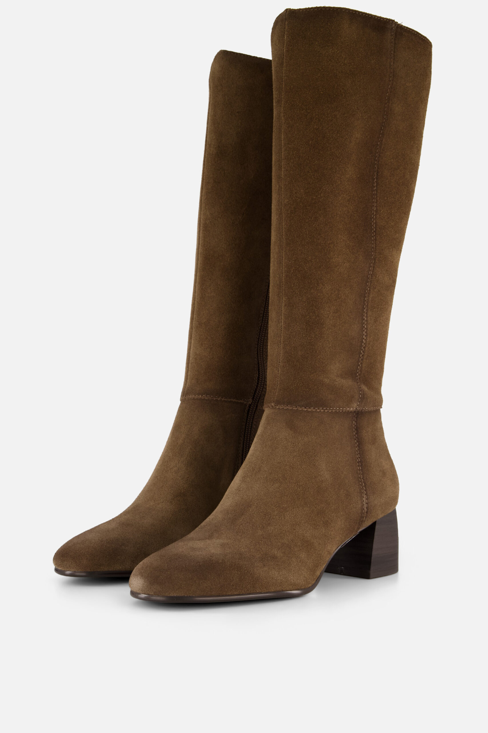 Tamaris Hoge laarzen bruin Suede