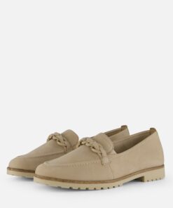 Tamaris Instappers taupe Leer