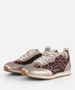Alternative view of Tamaris Leopard Sneakers beige Textiel