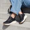 Tamaris Light Weight Sneaker zwart Textiel