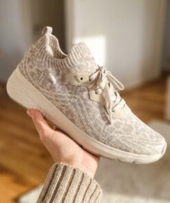Tamaris Light Weight Sneakers Leopard grijs