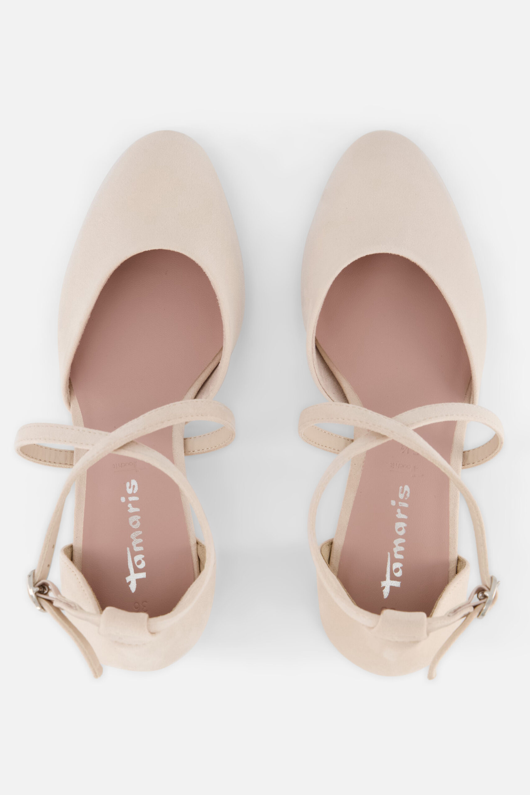 Tamaris Pumps beige Textiel - Image 3