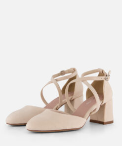 Tamaris Pumps beige Textiel