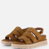 Tamaris Sandalen cognac Suède