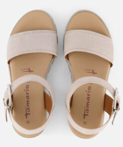 Alternative view of Tamaris Sandalen met hak taupe Suede