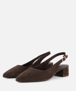 Alternative view of Tamaris Slingbacks bruin Suède