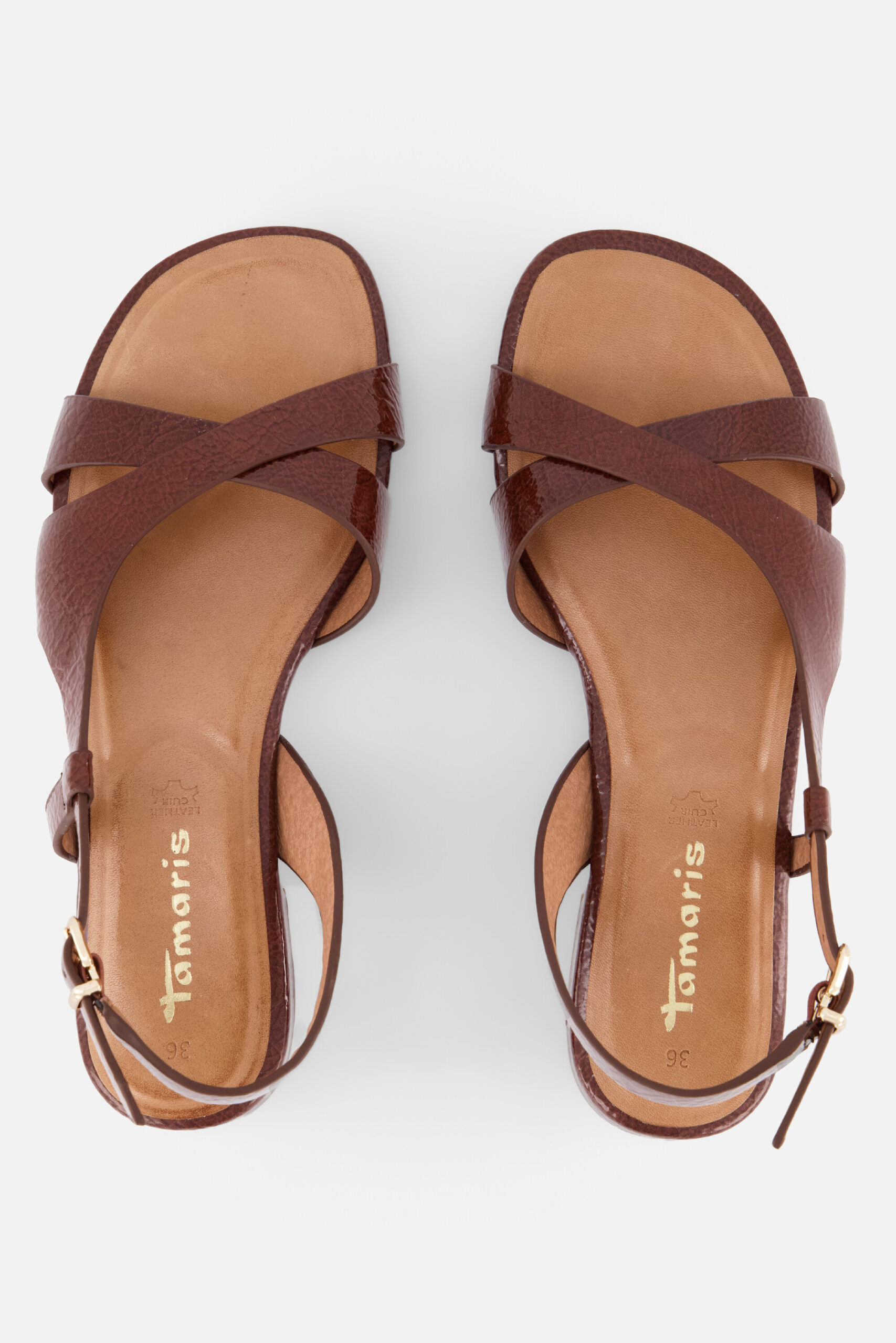 Tamaris Slingbacks bruin Synthetisch - Image 3