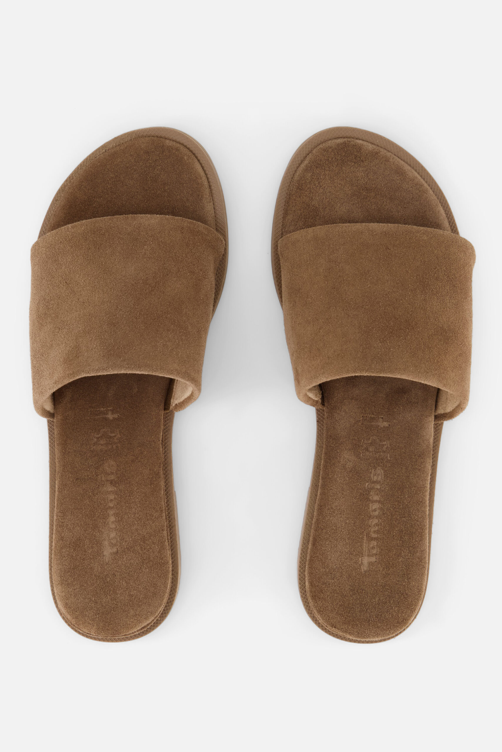 Tamaris Slippers bruin Suède - Image 3