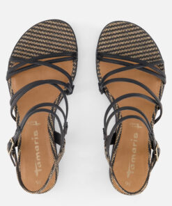 Alternative view of Tamaris Slippers zwart Textiel