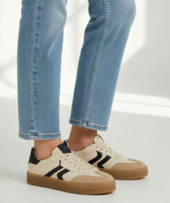 Tamaris Sneakers beige Leer