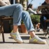 Tamaris Sneakers blauw Suède