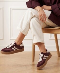 Tamaris Sneakers bordeauxrood
