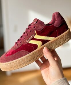 Tamaris Sneakers rood Suede