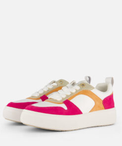 Tamaris Sneakers roze Imitatieleer