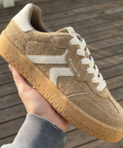 Tamaris Sneakers taupe Suede
