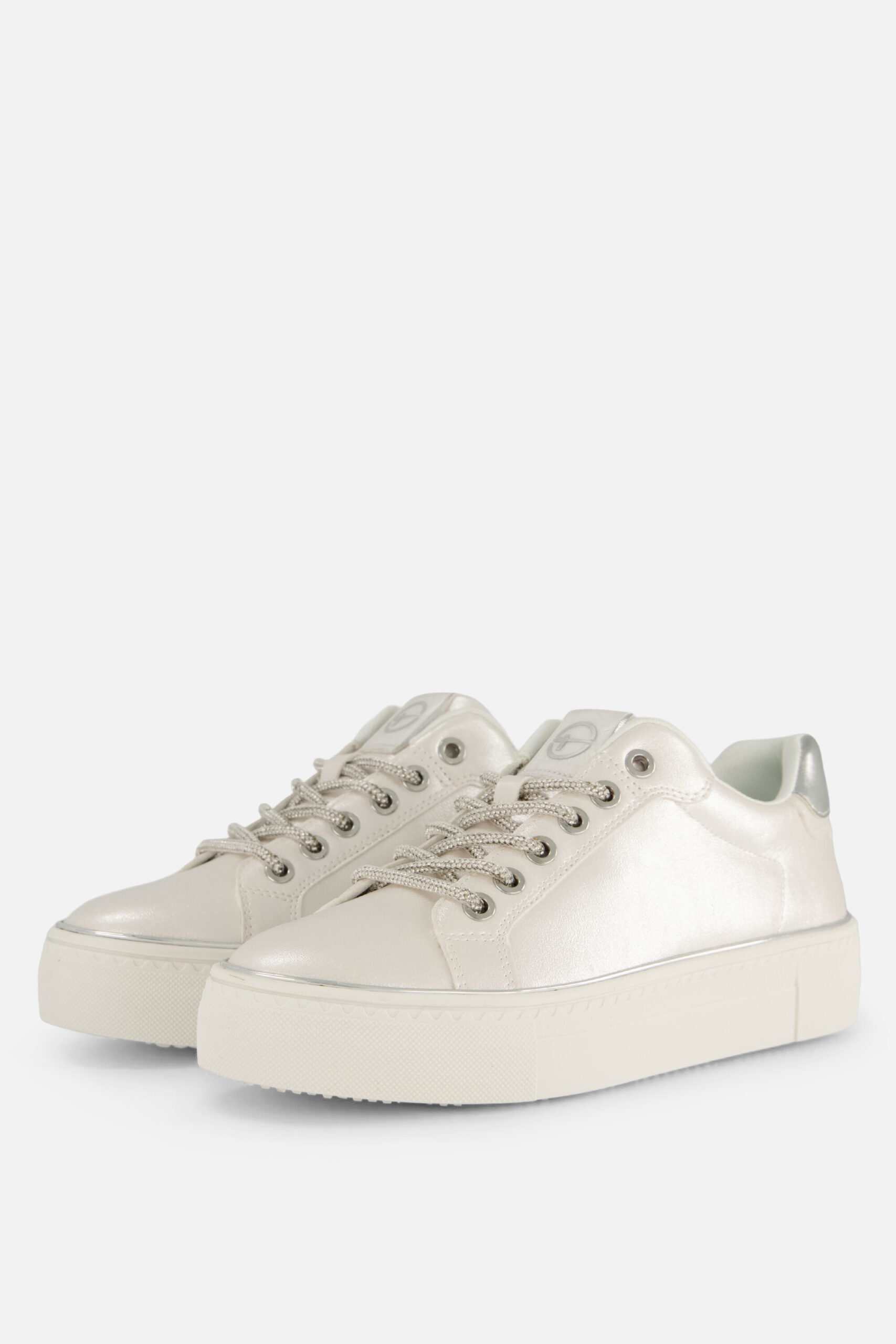 Tamaris Sneakers wit/ zilver Synthetisch - Image 2