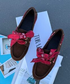 Toral loafers TL-NAHUA-BANDANA mustang-al/burdeos