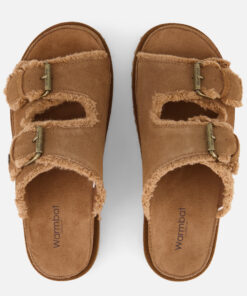 Alternative view of Warmbat Dysart Slippers cognac Suède