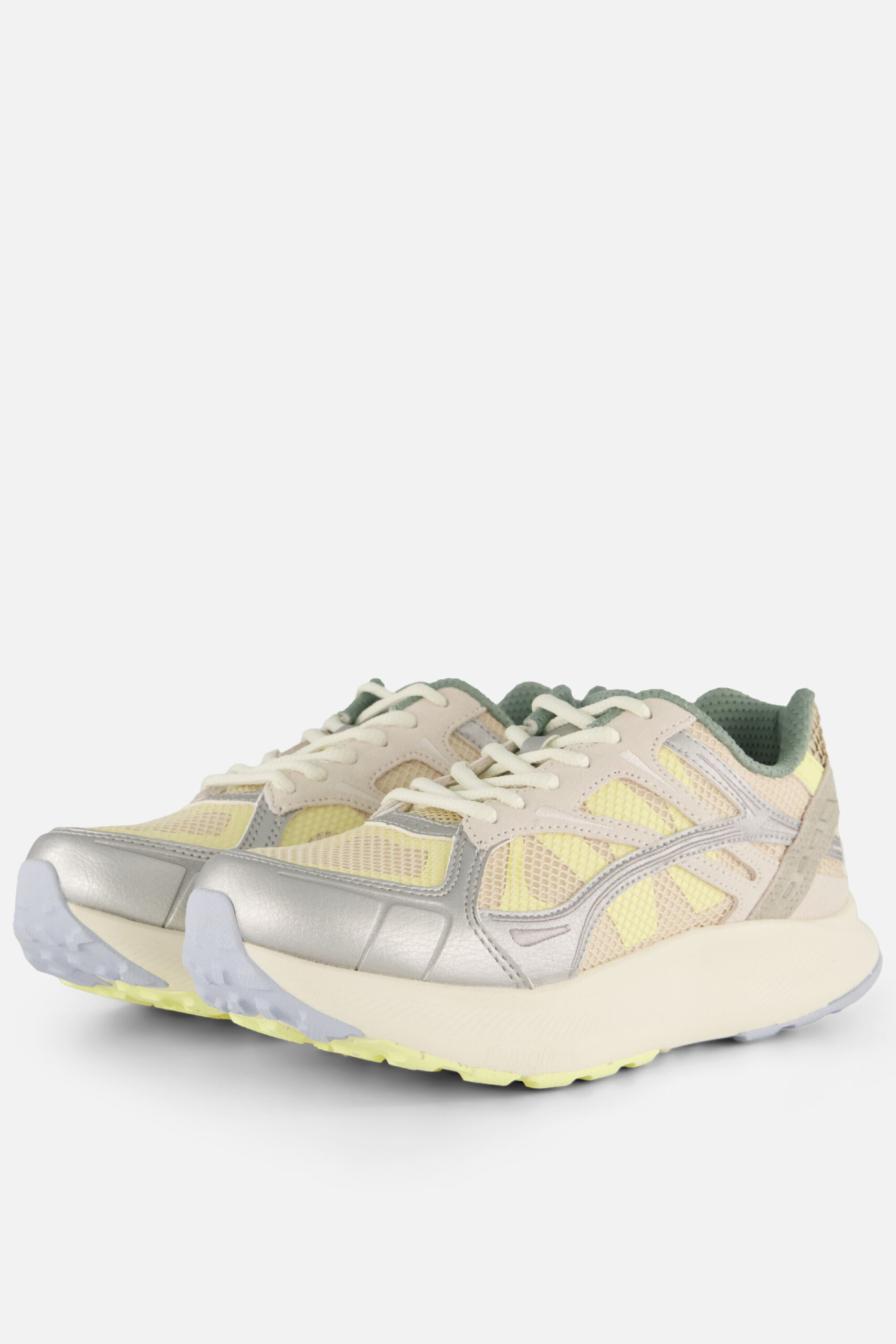Woden Ronja Sneakers geel Mesh/ Leer - Image 2